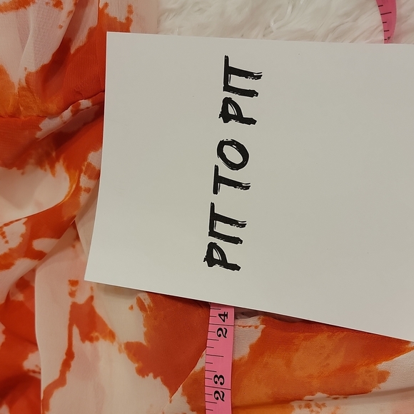 Forgotten Grace Women's Sheer Blouse - Size Large - Bell Sleeves - Picture 5 of 7